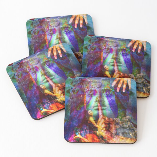 Item preview, "Shhhhh" Digital Collage Art designed and sold by Raven’s Wing Studio.