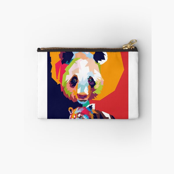 Item preview, Panda And Red Panda Pop Art designed and sold by Ekira Pop Pixel.