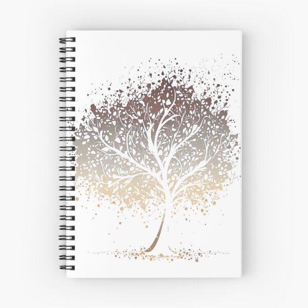 Item preview, Dark Brown Gold Tree Leaves Fall Autumn designed and sold by ArtfulAmbitions.