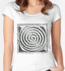 Spiral: Oldest Symbol in the World  Women's Fitted Scoop T-Shirt