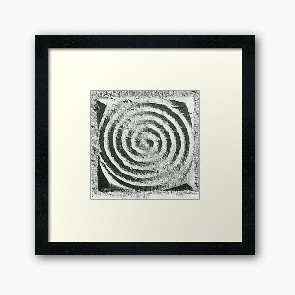 Spiral: Oldest Symbol in the World  Framed Art Print