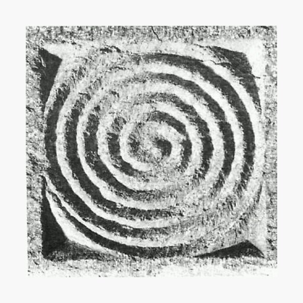 Spiral: Oldest Symbol in the World  Photographic Print