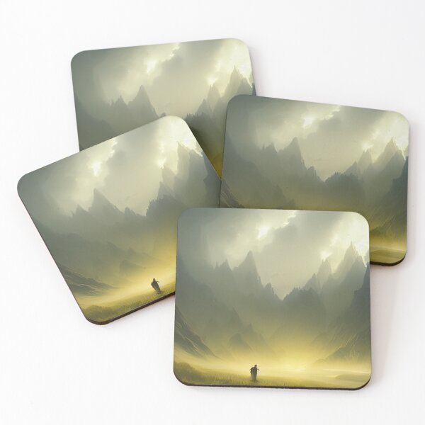 Item preview, Mystery landscape with mountains designed and sold by pietrofoto.