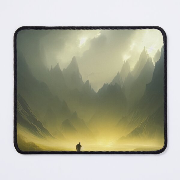 Item preview, Mystery landscape with mountains designed and sold by pietrofoto.