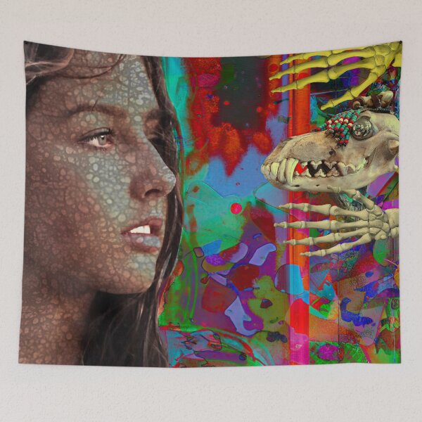 Item preview, "Around Every Corner" Digital Collage Art designed and sold by Raven’s Wing Studio.