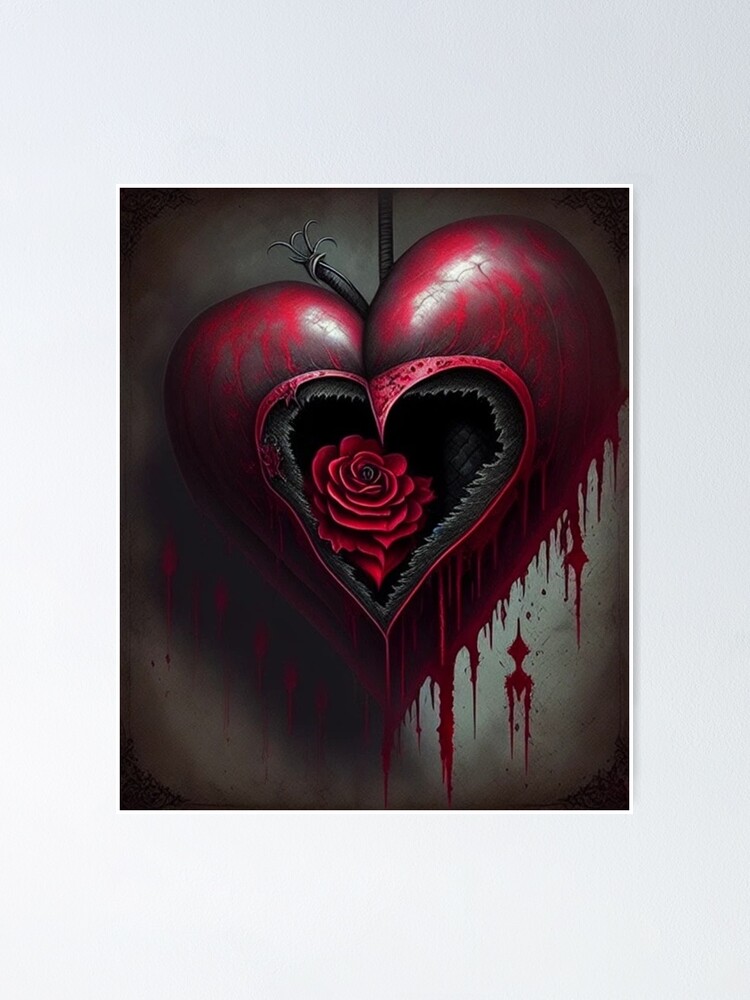 Bleeding Hearts Oil painting