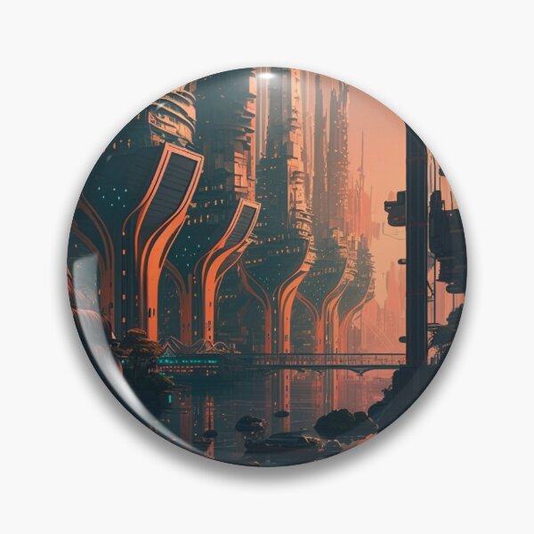 Item preview, Indulge your senses in a futuristic vision as you gaze upon this remarkable space with a stunning city view. designed and sold by farizhilmi.