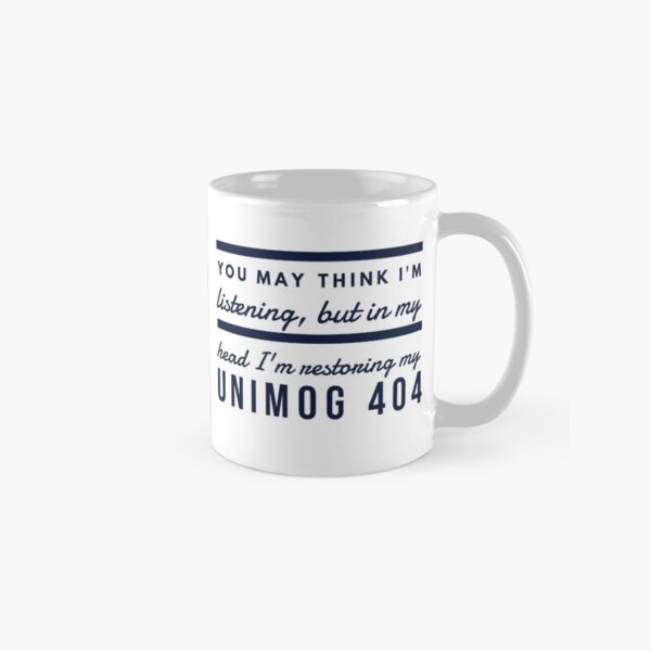 Im Kopf; Unimog Tasse (Standard)
