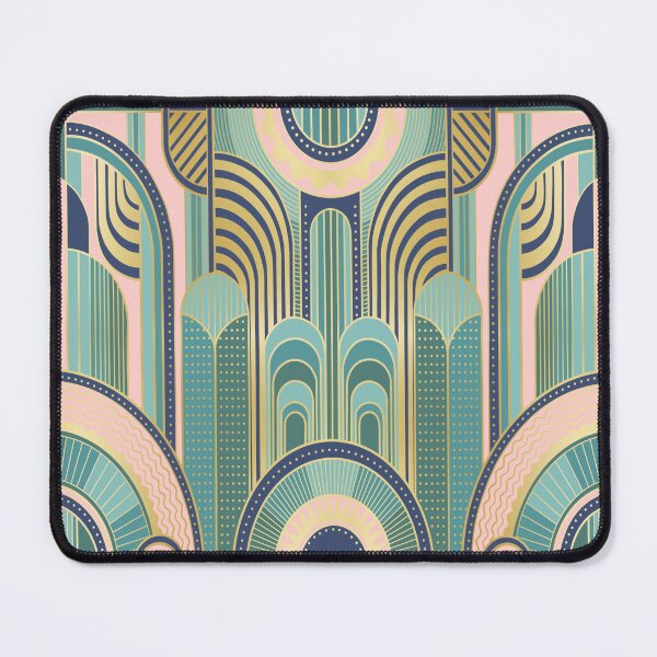 Item preview, Gold metallic art deco design designed and sold by MLD112.