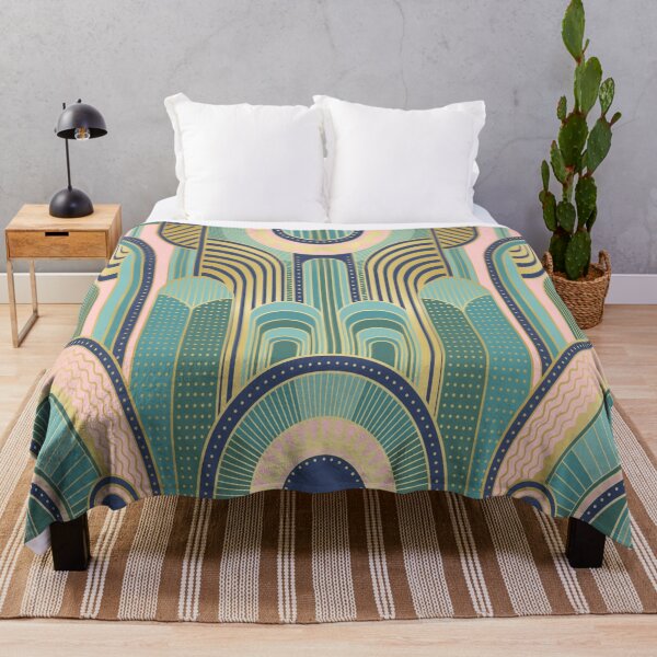 Item preview, Gold metallic art deco design designed and sold by MLD112.