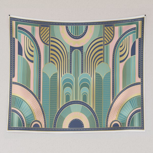 Item preview, Gold metallic art deco design designed and sold by MLD112.