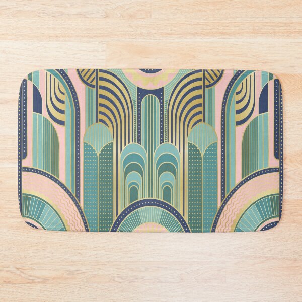 Item preview, Gold metallic art deco design designed and sold by MLD112.