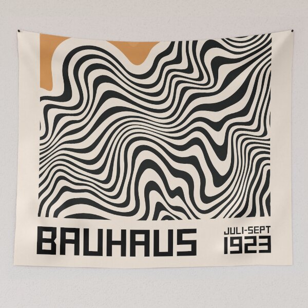 Item preview, Bauhaus exhibition poster designed and sold by SouthPrints.