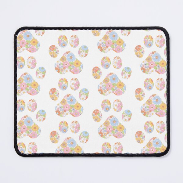 Item preview, 1970s Multicolor Floral Paw Print designed and sold by annmariestowe.