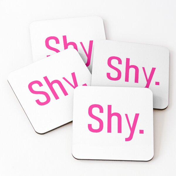 Item preview, Shy. Pink Transparent designed and sold by OldSoulInspired.
