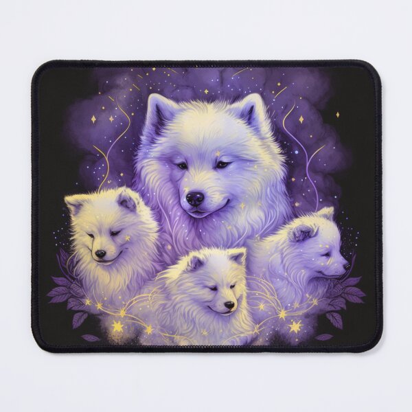 Item preview, Samoyed Family designed and sold by Nocturne Paws.