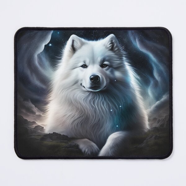 Item preview, Uplifting Samoyed designed and sold by Nocturne Paws.