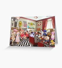 The Diner Greeting Card
