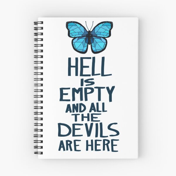 Item preview, Hell is Empty designed and sold by Drawlander.