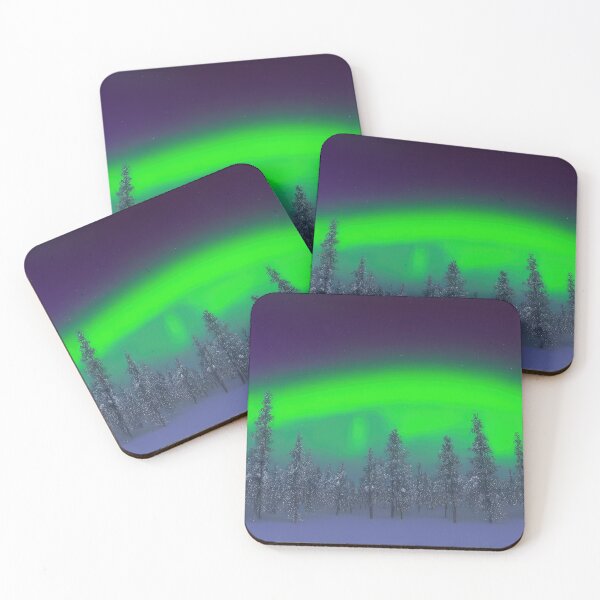 Item preview, Winter aurora borealis designed and sold by pietrofoto.