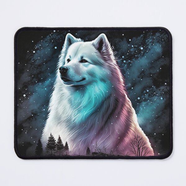 Item preview, Cosmic Samoyed designed and sold by Nocturne Paws.