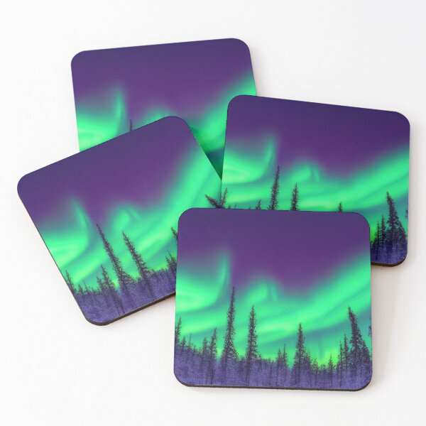 Item preview, Winter aurora borealis designed and sold by pietrofoto.
