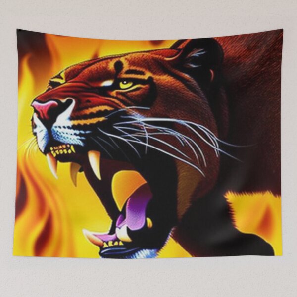 Item preview, A Panther With Flames designed and sold by Mark Cannon.