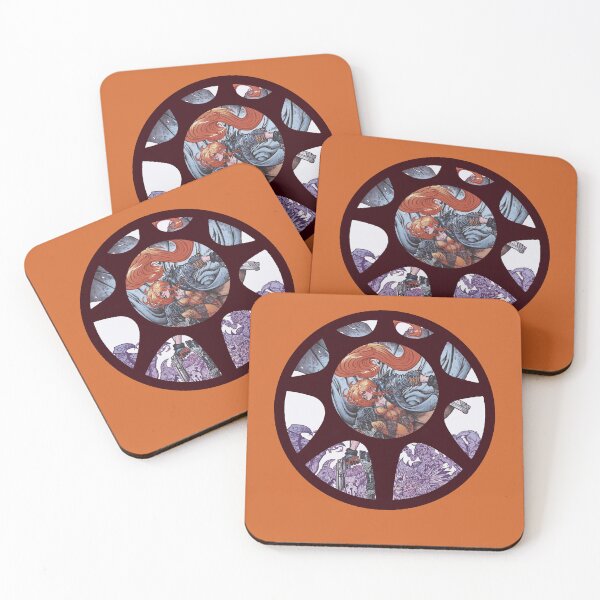 Item preview, Elsa Bloodstone Midnight Suns Circle Logo designed and sold by Midnightbloodstone.