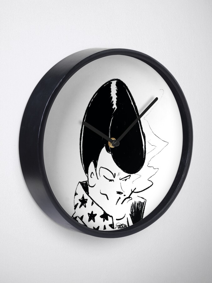 Alternate view of Spanish Las Vegas Lounge Singer Clock