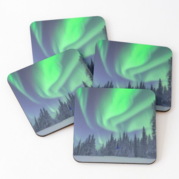 Item preview, Winter aurora borealis  designed and sold by pietrofoto.