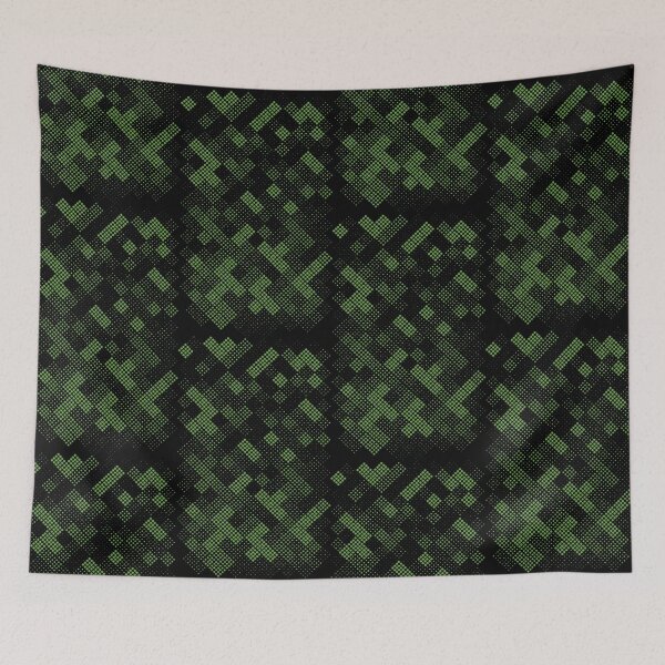 Item preview, Geometric green circles  designed and sold by Geotopica.