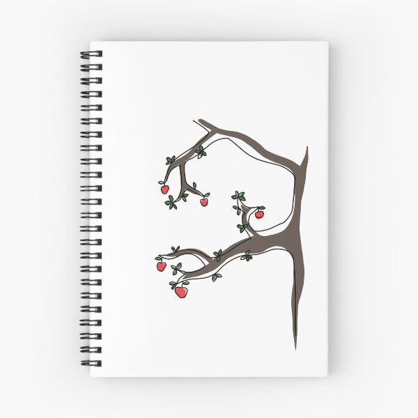 Item preview, Minimalist apple tree designed and sold by anycolorart.