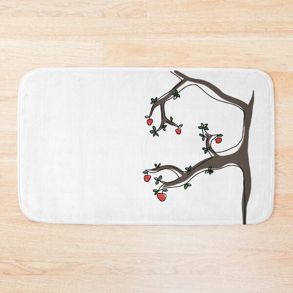 Item preview, Minimalist apple tree designed and sold by anycolorart.