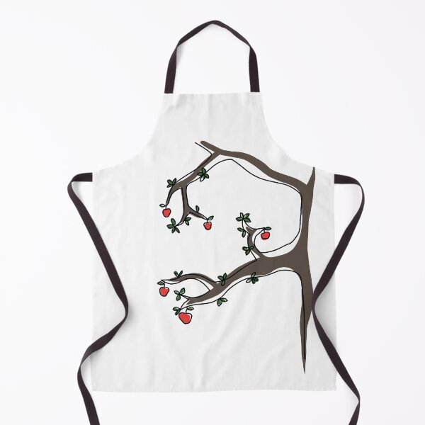 Item preview, Minimalist apple tree designed and sold by anycolorart.