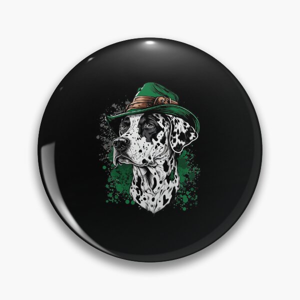 Item preview, Funny Dalmatian st patricks day Irish Dog saint patrick day designed and sold by Cheeeeky.