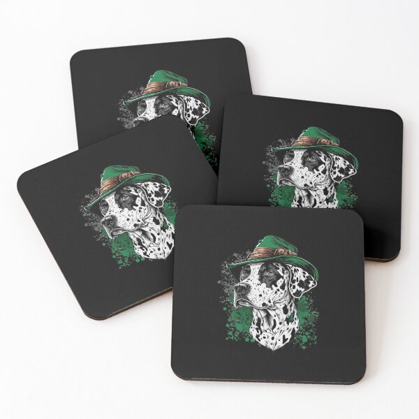 Item preview, Funny Dalmatian st patricks day Irish Dog saint patrick day designed and sold by Cheeeeky.