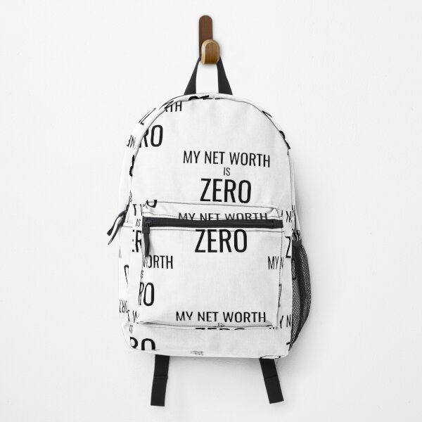Item preview, Funny Entrepreneur Side Hustle My Net worth is Zero  designed and sold by mkzmerch.