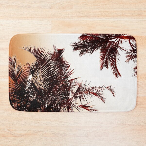 Item preview, Tropical Style Décor Palm Tree Fronds Sunkissed Bronze Hues designed and sold by Beachy.