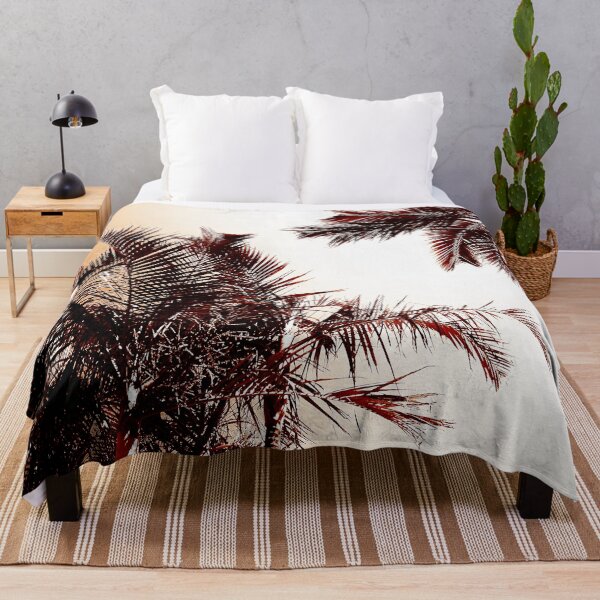Item preview, Tropical Style Décor Palm Tree Fronds Sunkissed Bronze Hues designed and sold by Beachy.