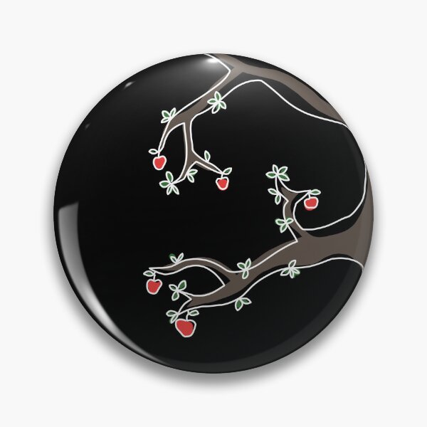 Item preview, Minimalist apple tree designed and sold by anycolorart.
