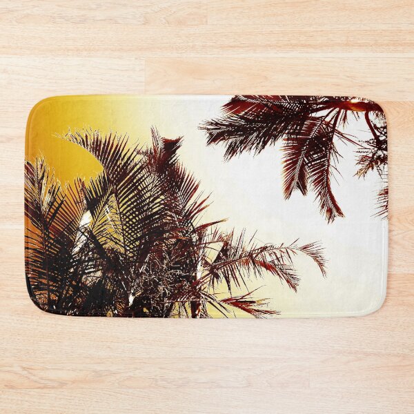 Item preview, Tropical Style Décor Palm Tree Fronds Sunkissed Warm Tones designed and sold by Beachy.