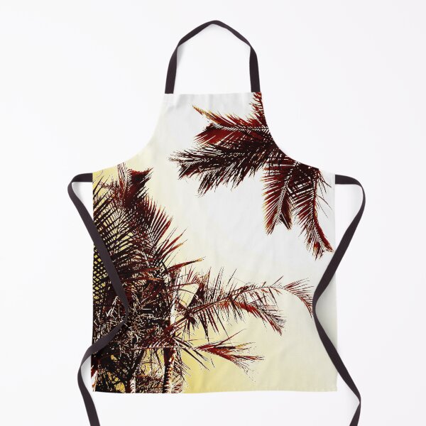 Item preview, Tropical Style Décor Palm Tree Fronds Sunkissed Warm Tones designed and sold by Beachy.
