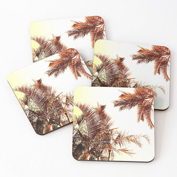 Item preview, Tropical Style Décor Palm Tree Fronds Sunkissed Bronze Colors designed and sold by Beachy.