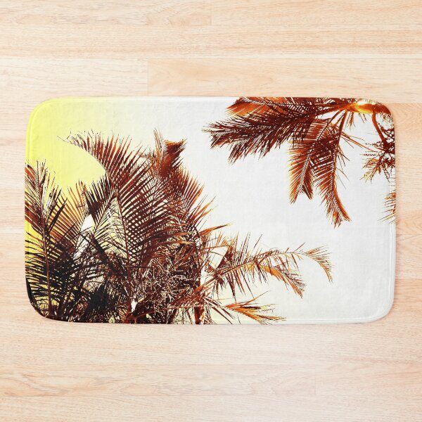 Item preview, Tropical Style Décor Palm Tree Fronds Sunkissed Bronze Colors designed and sold by Beachy.