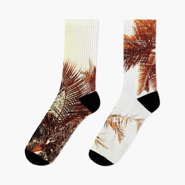 Item preview, Tropical Style Décor Palm Tree Fronds Sunkissed Bronze Colors designed and sold by Beachy.