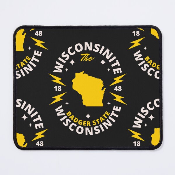 Item preview, Wisconsinite - WI Map - The Badger State designed and sold by Ranggasme.