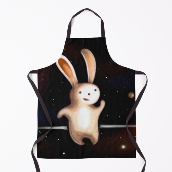 Item preview, Bunny in space-Edited AI generated art designed and sold by Frostp.