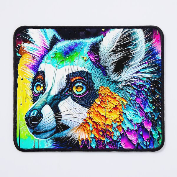 Item preview, Rainbow Lemur Splash designed and sold by Elisabeth Lucas.