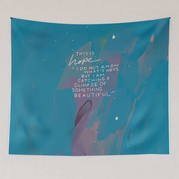 Item preview, Morgan Harper Nichols Hope Quote designed and sold by Eileen-Rosse.