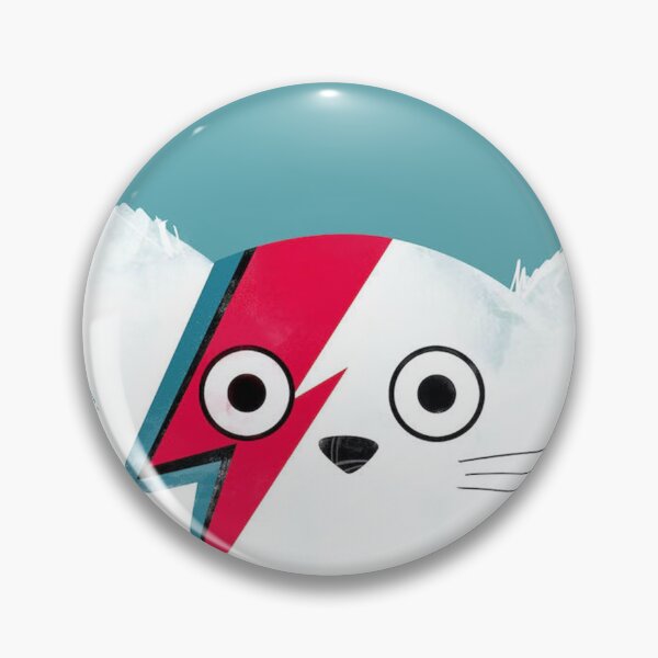 Item preview, Cat Bowie White Print designed and sold by williamzmichael.
